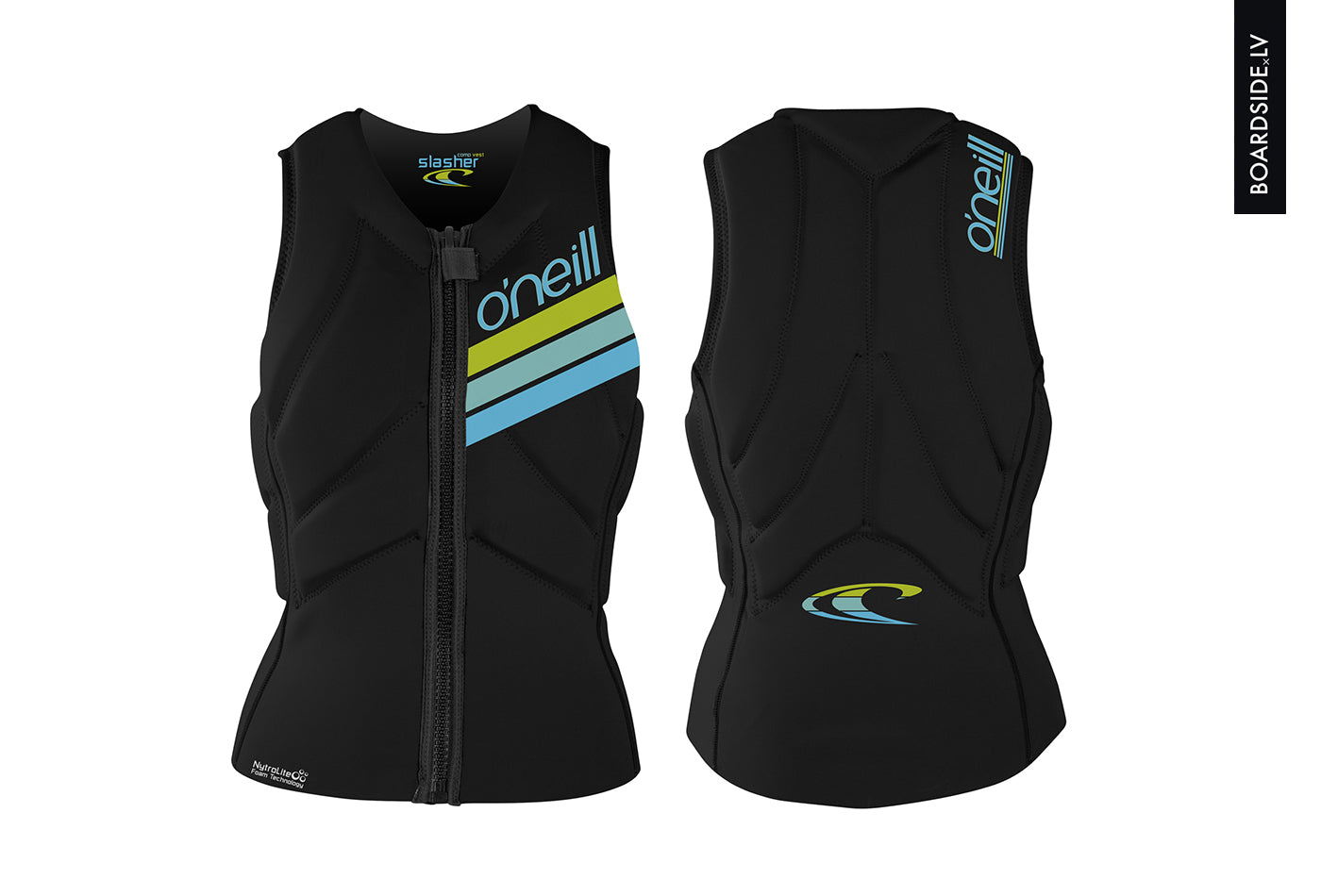 O'Neill WMS Slasher Waist Harness Vest – Black A05