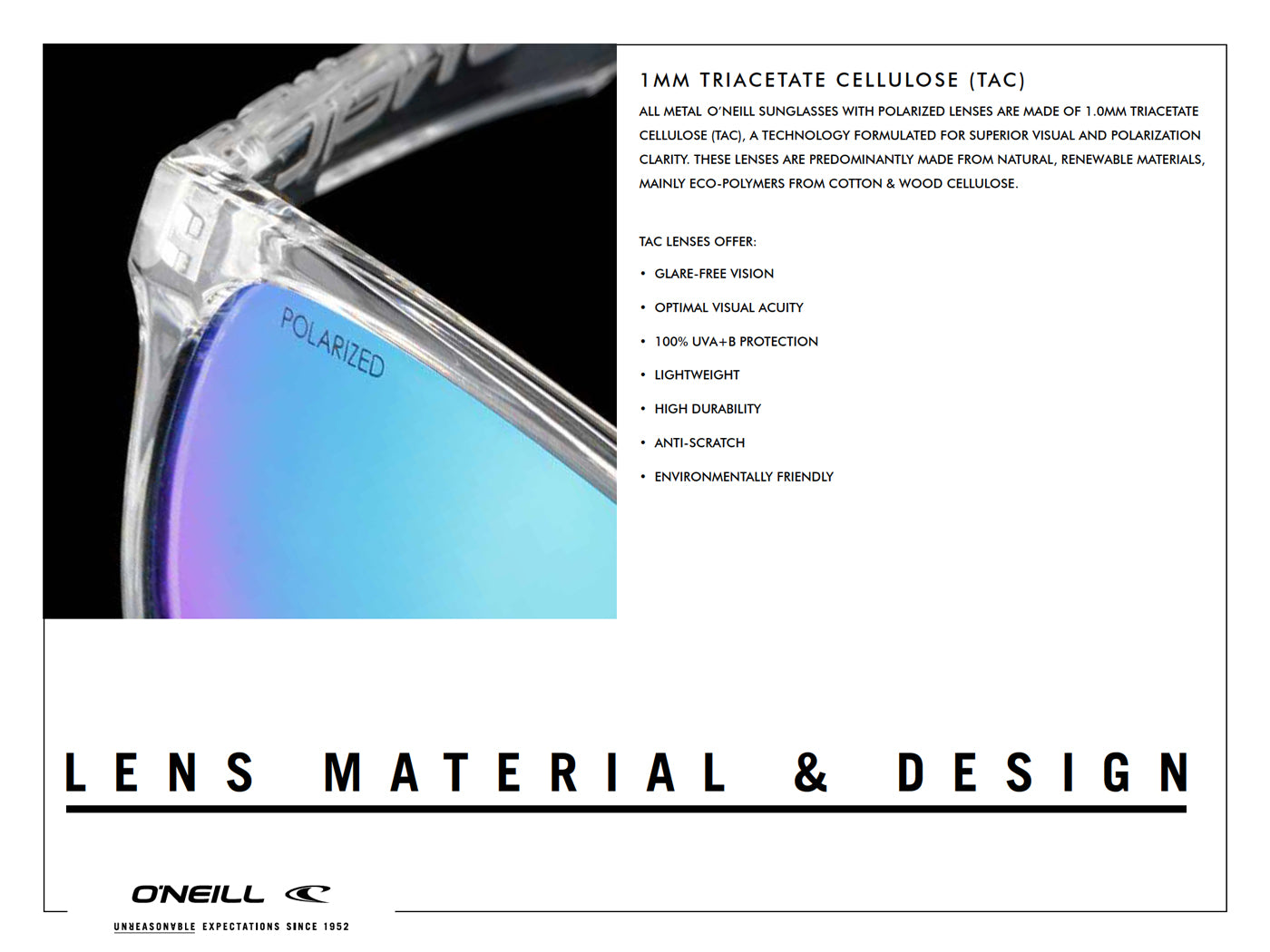 O'Neill Barrel 2.0 Sunglasses – 104P Matt Black