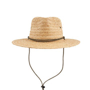 Ocean and Earth Tropic Raffia Cane salmu cepure