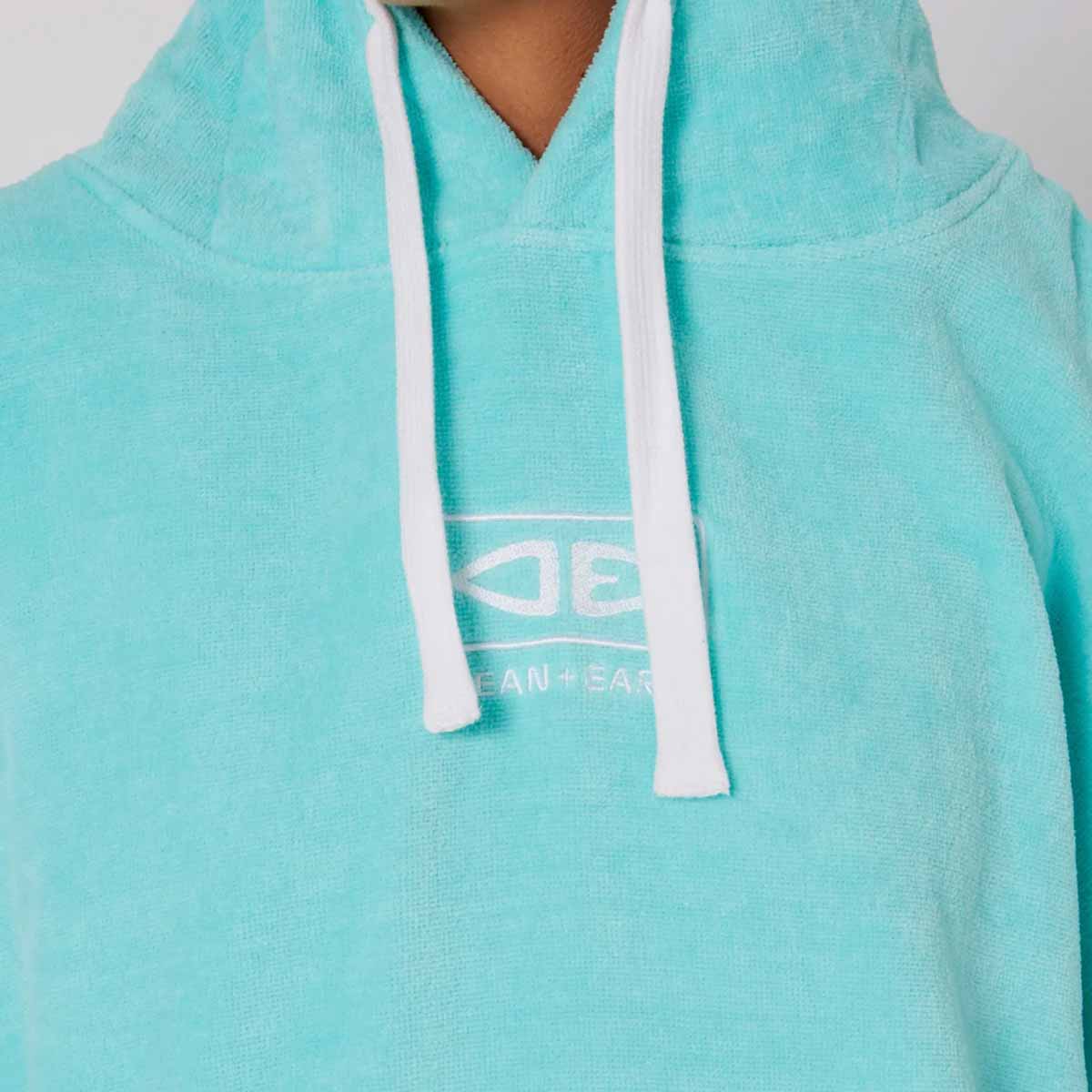 Ocean & Earth Ladies Hooded Poncho – Clay