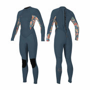 O'Neill Wms Bahia 3/2 Back Zip Full Wetsuit – Copenblu/Ptdtrpcs IM6