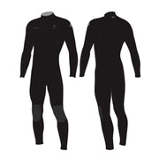 O'Neill Epic 4/3mm Chest Zip Full Wetsuit – Black A05