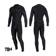 O'Neill Hyperfreak Fire 5/4+ mm Chest Zip hidrotērps – Melns A00