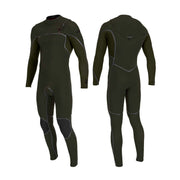 O'Neill Hyperfreak Fire 5/4+ mm Chest Zip hidrotērps – Ranger zaļš IT6