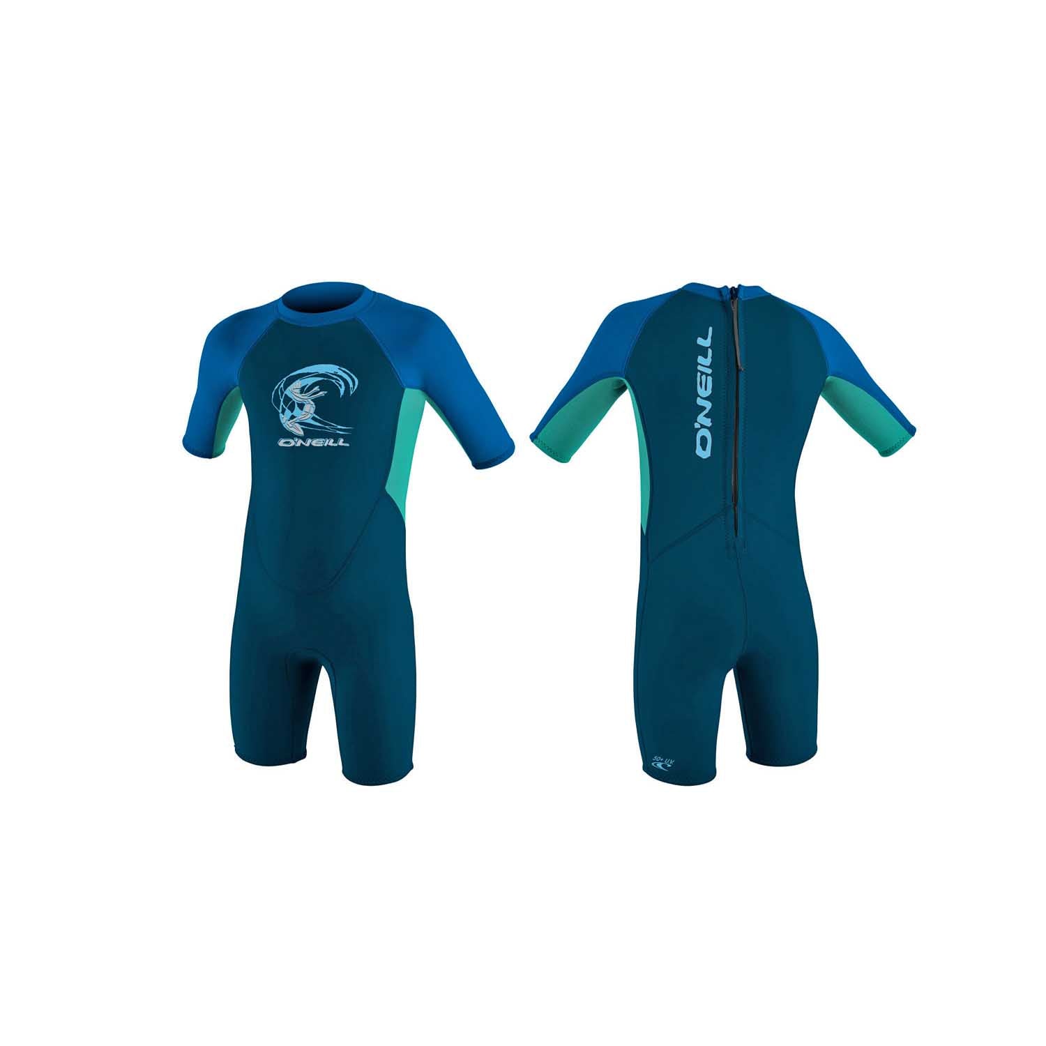 O'Neill Toddler Reactor Spring 2 mm Wetsuit – Slate/Lightaqua/Ocean FQ2