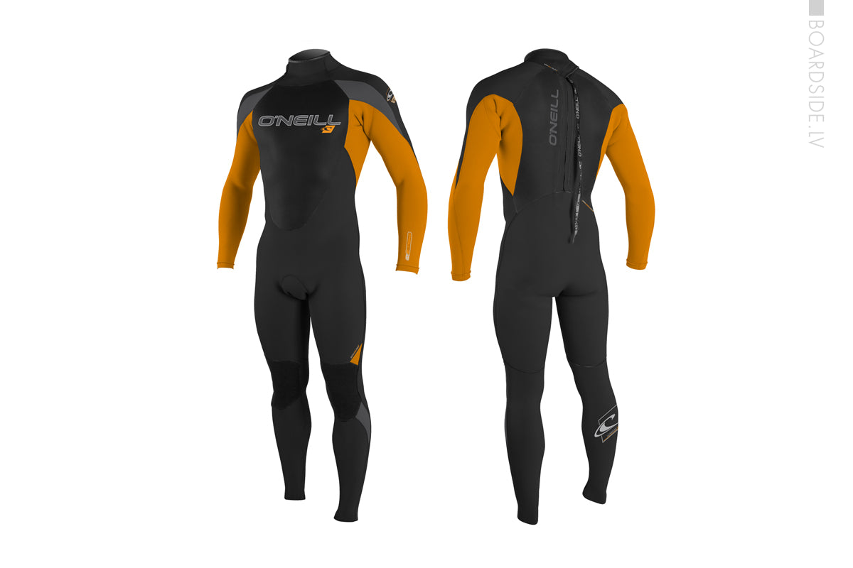 O'Neill Youth Epic full 5/4 mm Wetsuit – Gunmet/Black/Red GS9