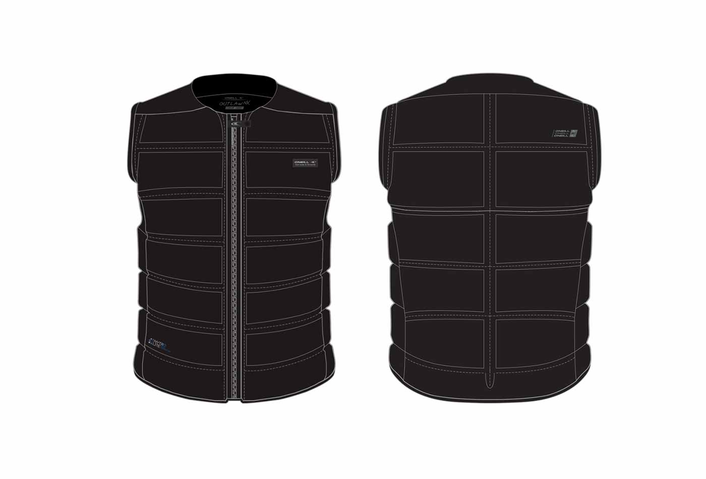 O'Neill Outlaw Comp Vest – Black A00