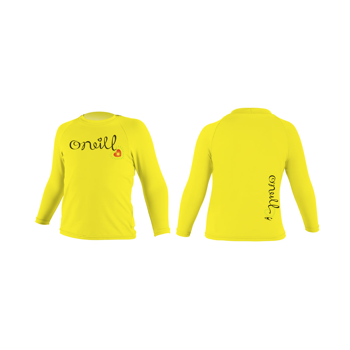 O'Neill Toddler Skins Rash Tee bērnu likra – dzeltena