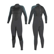 O'Neill WMS Epic 4/3 Back Zip Full sieviešu hidrotērps – Ēnas pelēks ar rakstu IT1