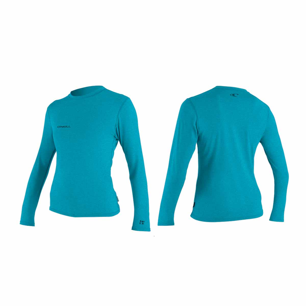O'Neill Wms Trvlr Hybrid L/S Sun Shirt – Turquoise 037