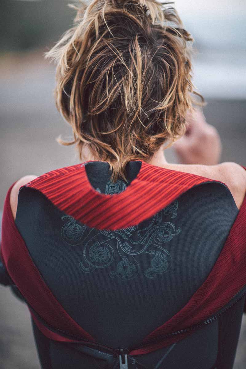 Wetsuit O'Neill Hyperfreak Fire 4/3+ mm Back Zip – Black A00