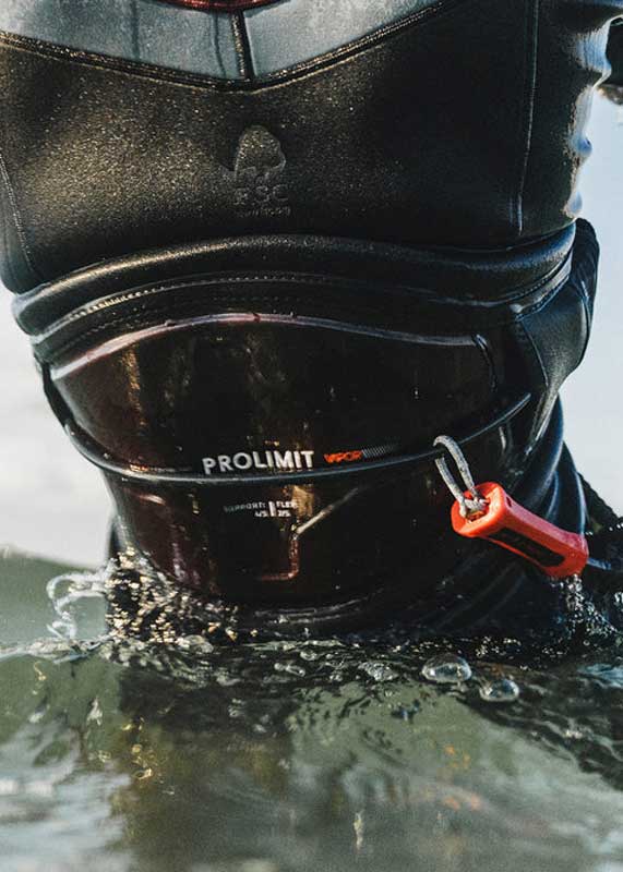 Waist Harness Prolimit Vapor – Black/Orange