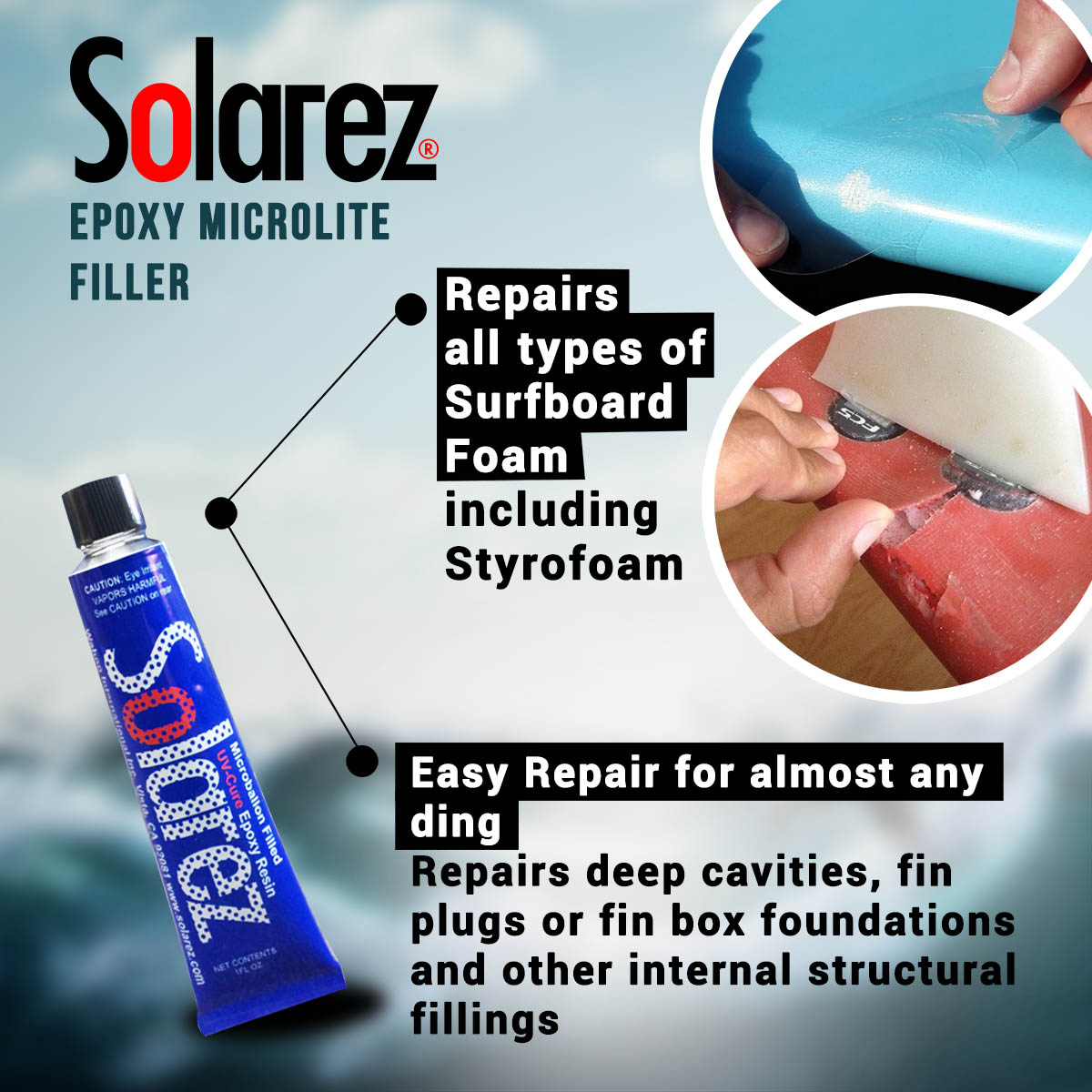 Solarez Microlite White Filler