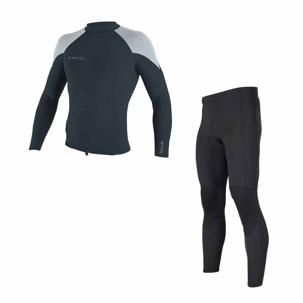 O'Neill Reactor-2 1.5mm L/S Top – Slate/Coolgray EN1