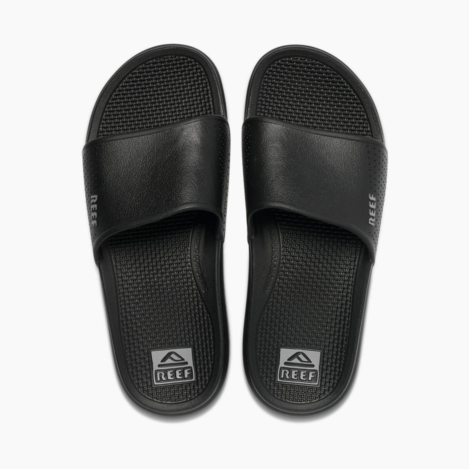 Vīriešu iešlūcenes Reef Oasis Slide – melnas