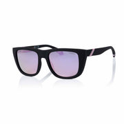 Sunglasses Superdry SDS 5010 – 104P Matte black / Pink Pink mirror