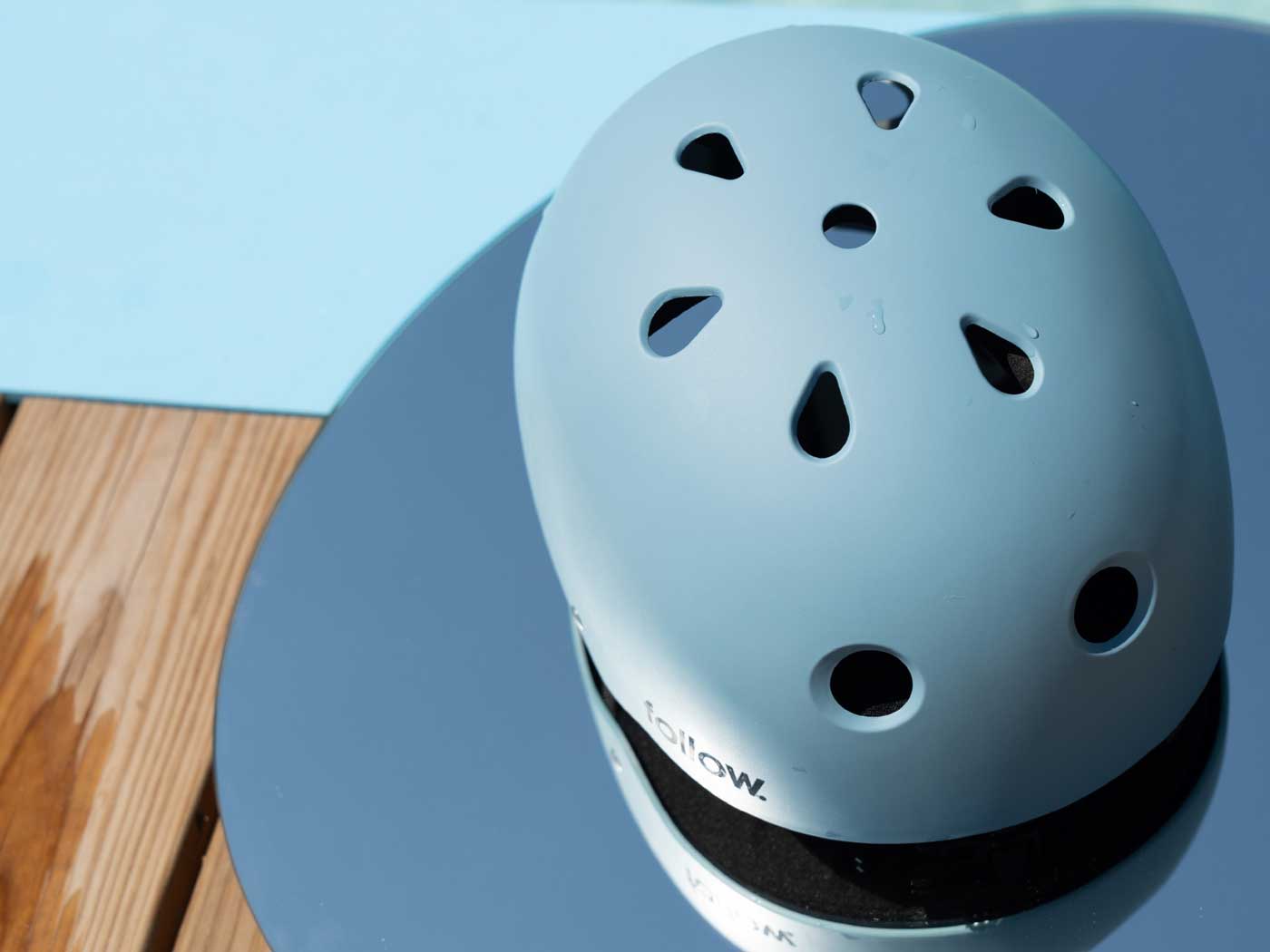 Follow Safety First Helmet – Ocean Blue