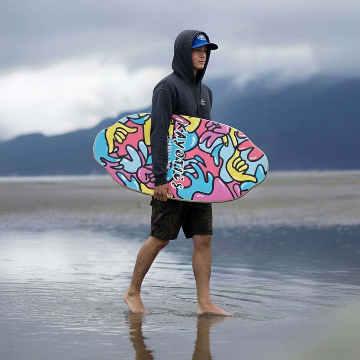 Skimborda dēlis Kayotics Channel One Foam Top Hang Loose – 100cm