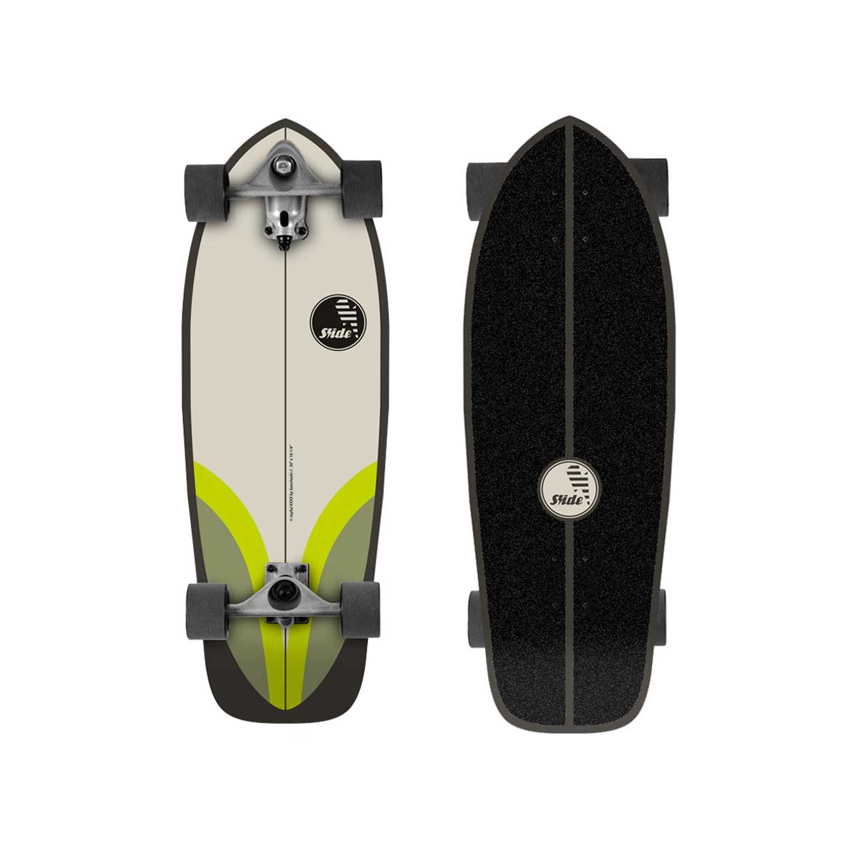 Surf Skate skrituļdēlis Slide Joyfull 30 Pinlime – 76 cm