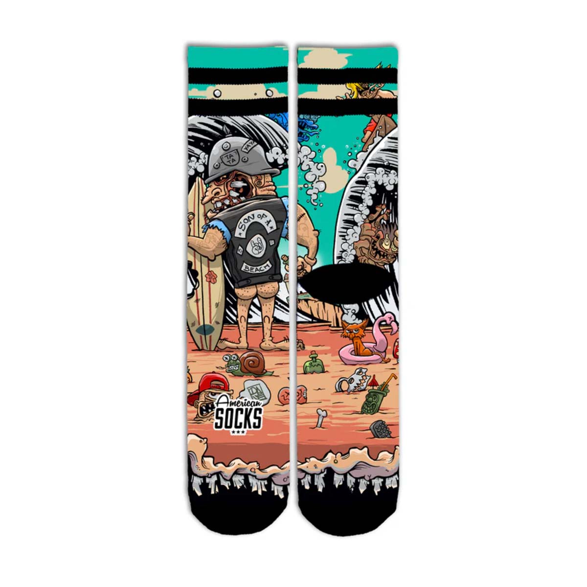 American Socks Son of a Beach Mid High