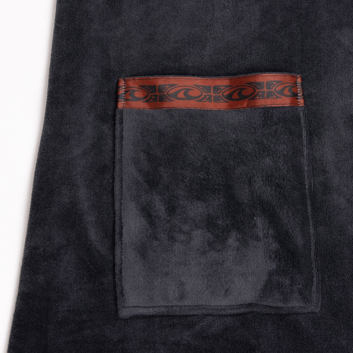 Ocean & Earth Strike Hooded Poncho – Dull Black