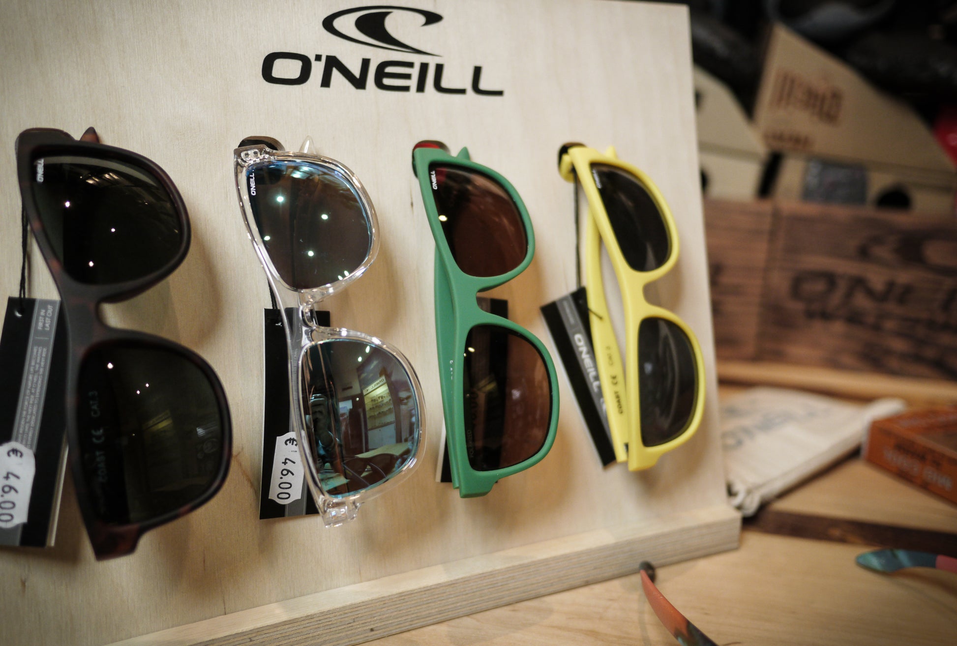 O'Neill Coast Sunglasses –  104P Matt Black