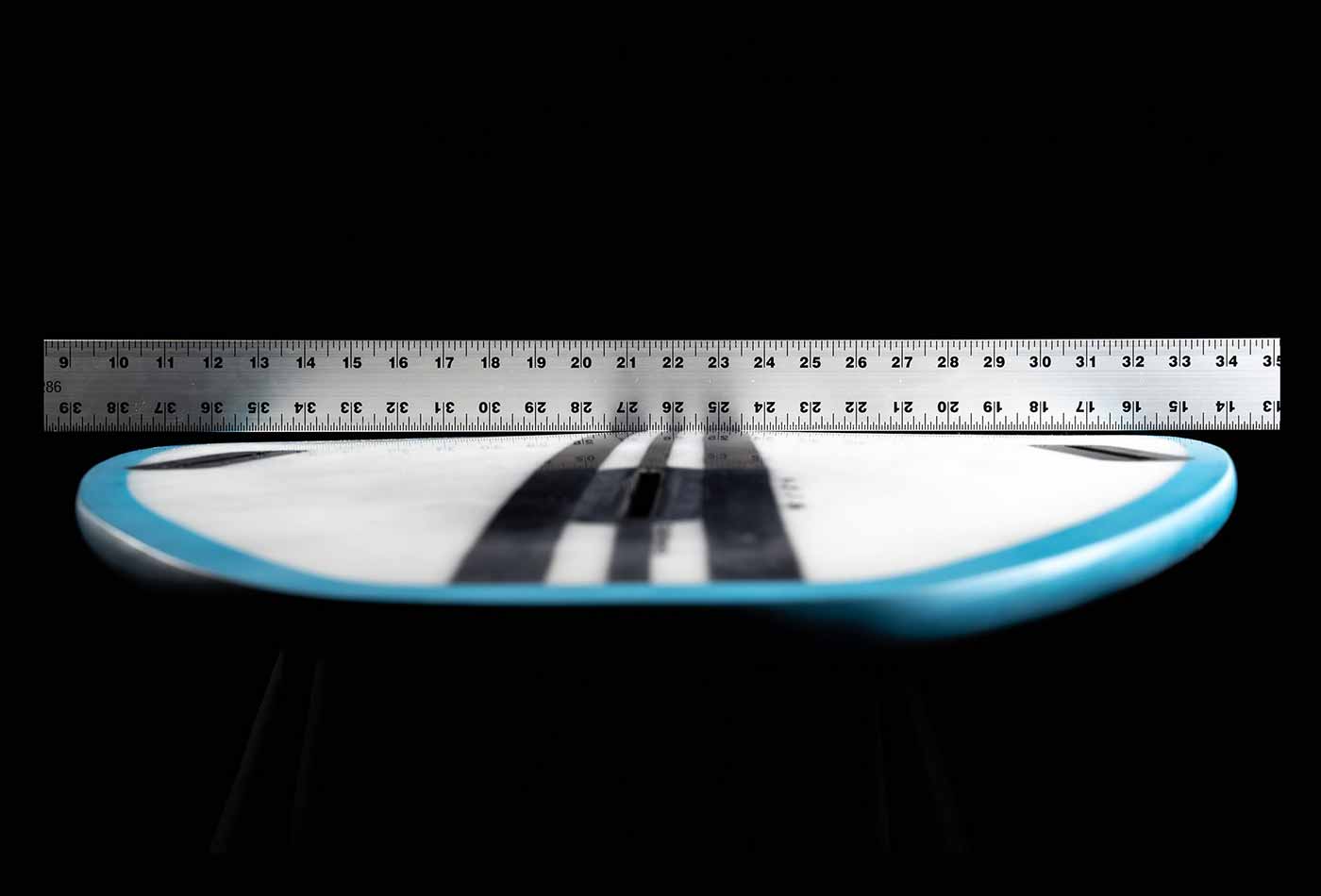 Torq Epoxy Mod Fun TET Carbon Surfboard – 7'4 V+