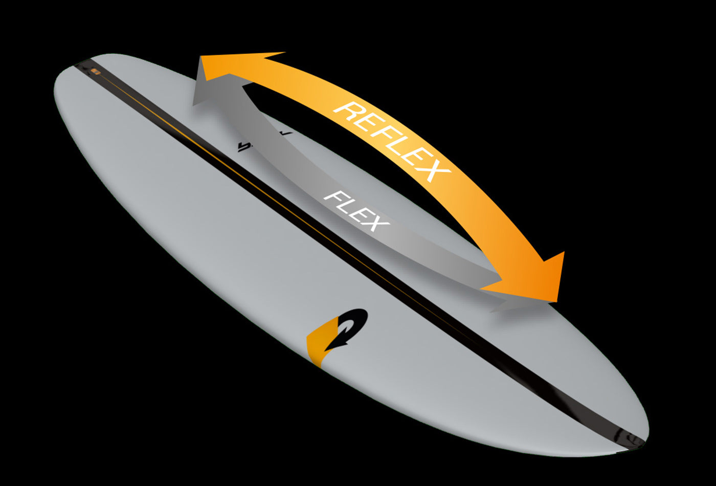 Longboard Surfboard TORQ ACT Prepreg The Don NR Bamboo – 9'1