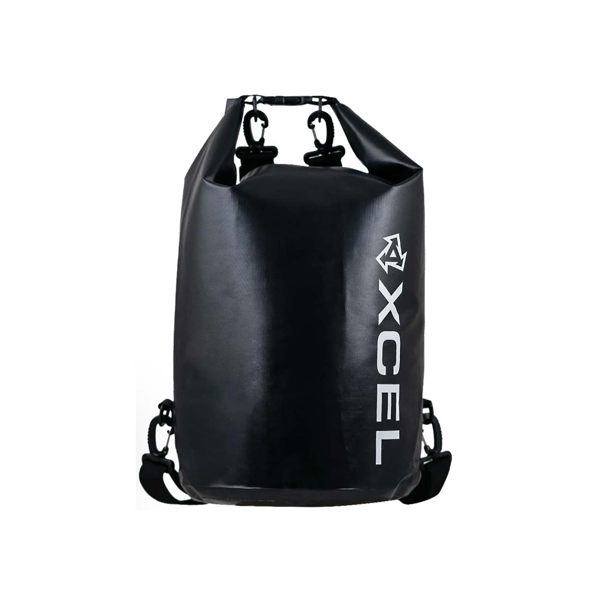Ūdensizturīga soma Xcel Dry Pack Dry Bag Backpack 20L - melna