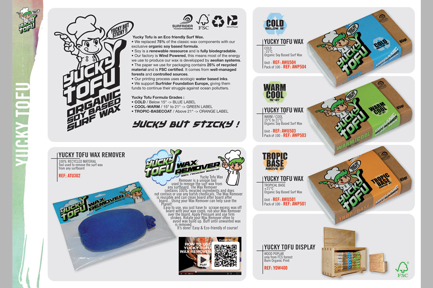Surf Wax Yucky Tofu Wax Remover