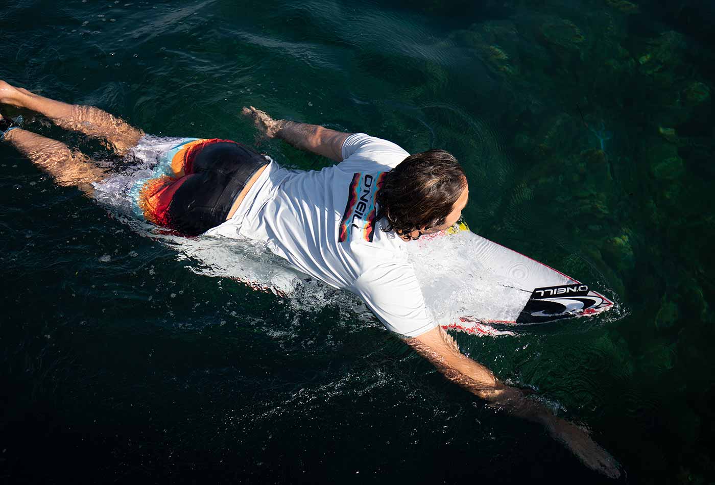 O'Neill TRVLR Hybrid S/S Sun Shirt 'Jordy' – Overcast 346