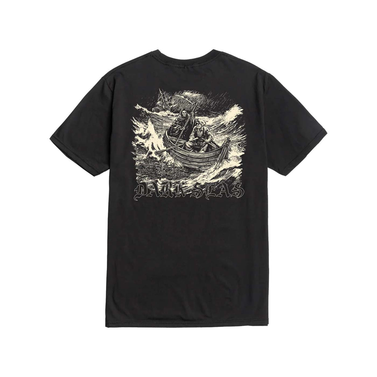 Dark Seas Shipwreck Premium S/S T-krekls – melns