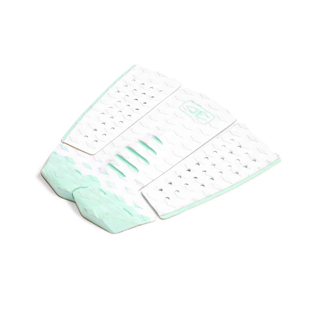 Ocean & Earth Tyler Wright Signature 3 Piece Tail Pad – White/Mint
