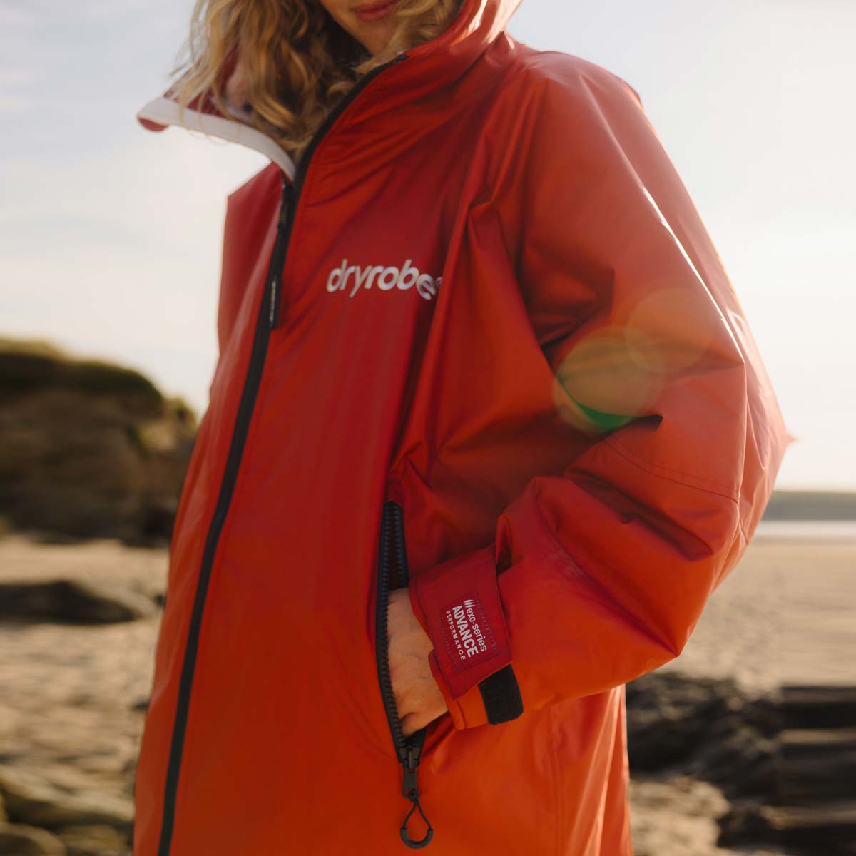 Pončo mētelis / jaka Dryrobe Advance Changing Robe - Burnt Orange