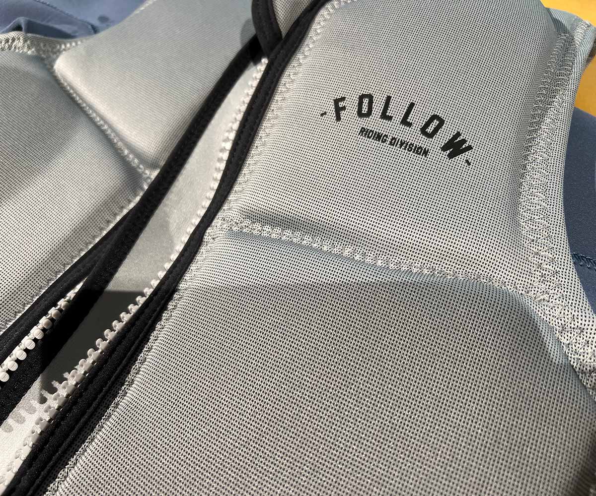 Follow Division Mens Impact Vest – Stone