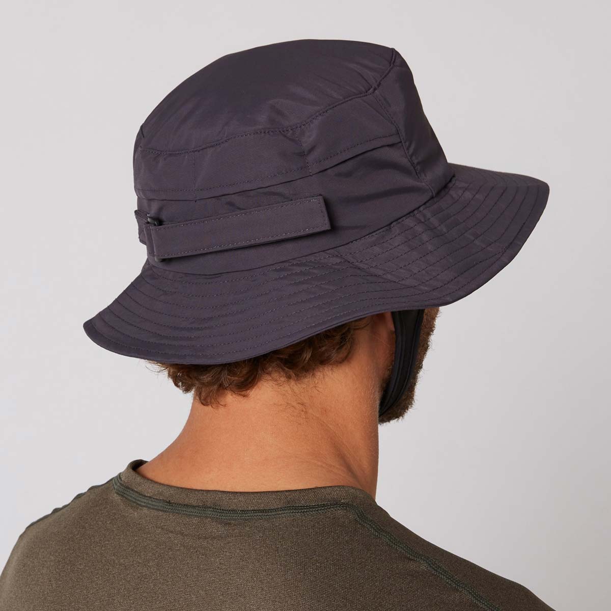 Ocean & Earth Indo Stiff Peak Surf Hat – Gray