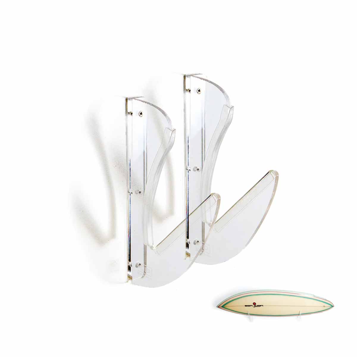 Ocean & Earth Invisible Wall Display Rack - Horizontal