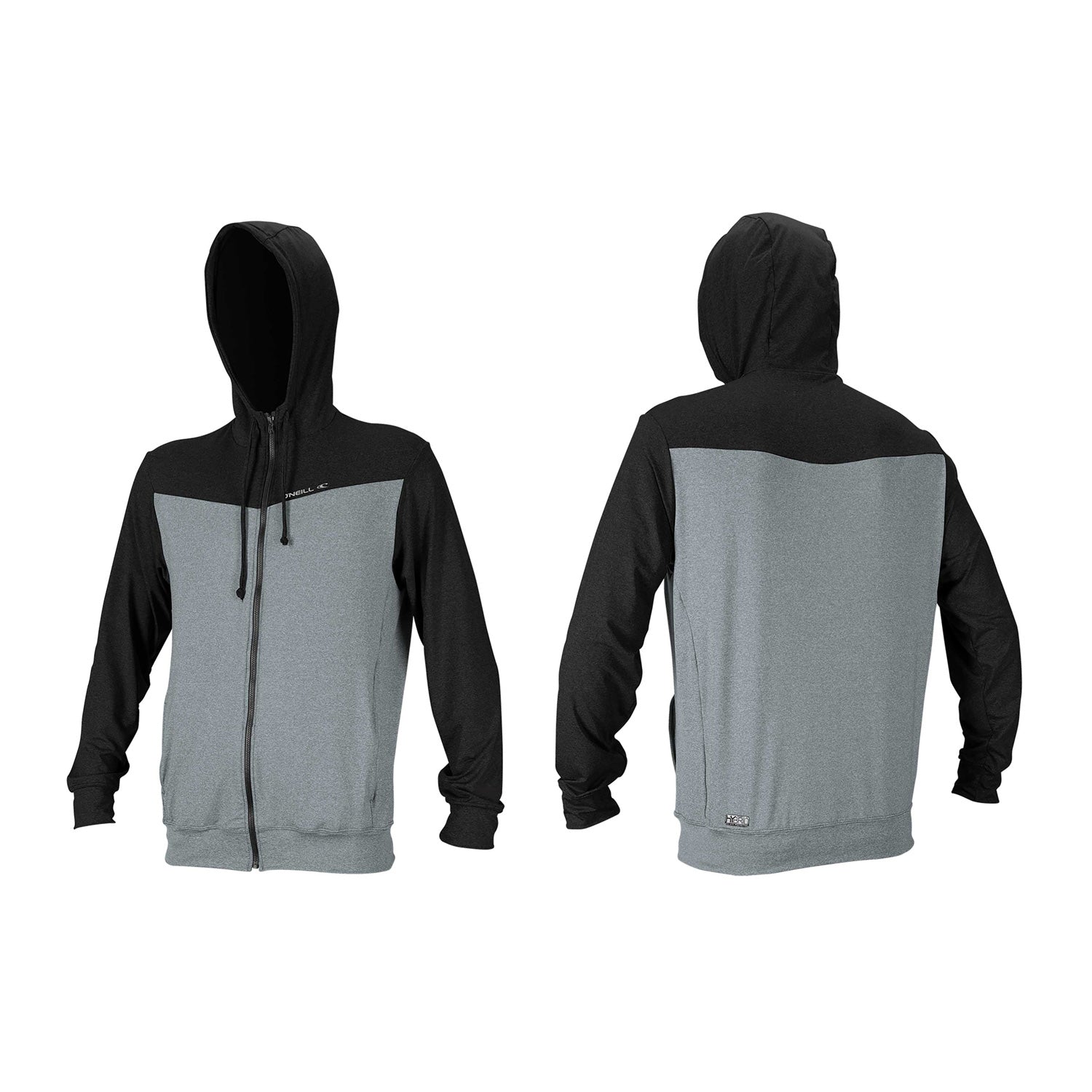 O'Neill Hybrid Fulzip L/S Sun Hoodie – Gray