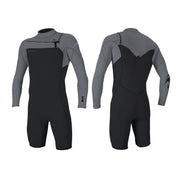 O'Neill Hammer 2mm Chest Zip L/S Spring hidrotērps – Rūdīts tērauds IS6