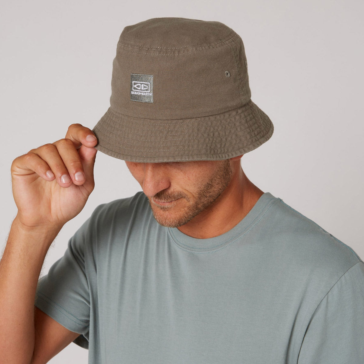 Ocean & Earth Corp Bucket Hat – Olive