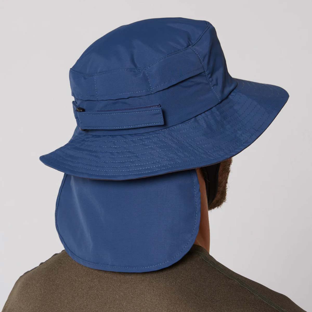 Sērfošanas cepure Ocean and Earth Indo Stiff Peak Surf Hat – Navy zila
