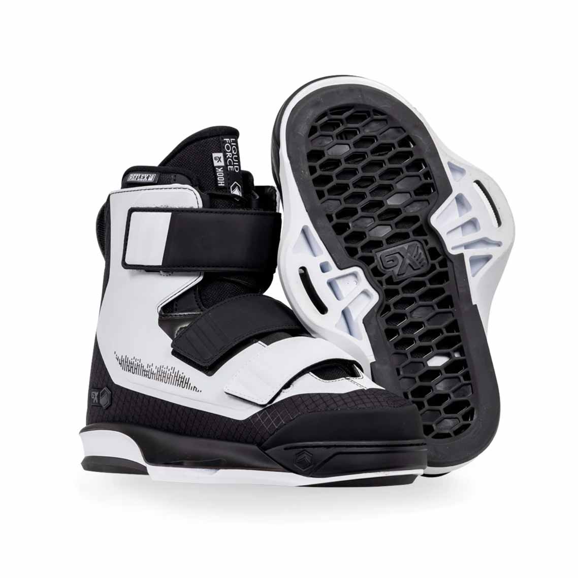 Liquid Force Hook 6X Boots – Black & White