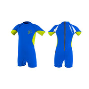 Likras auduma kostīms bērniem O'Neill Child Basic Skins UV Spring – Zils/zaļš IT3