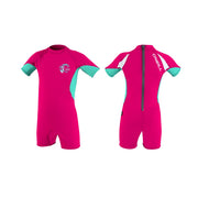 Likras auduma kostīms bērniem O'Neill Child Basic Skins UV Spring – Arbūzu rozā IT4