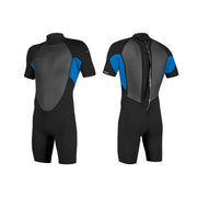 Bērnu hidrotērps O'Neill Youth Reactor-2 2mm Back Zip S/S Spring – Zils EJ7