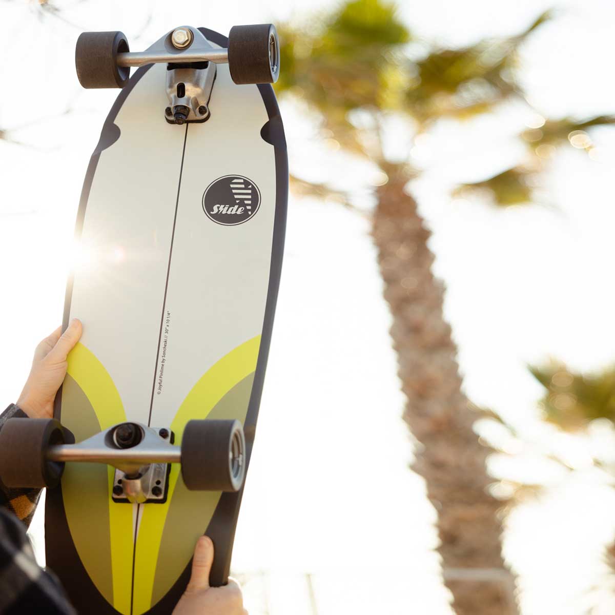 Surf Skate skrituļdēlis Slide Joyfull 30 Pinlime – 76 cm