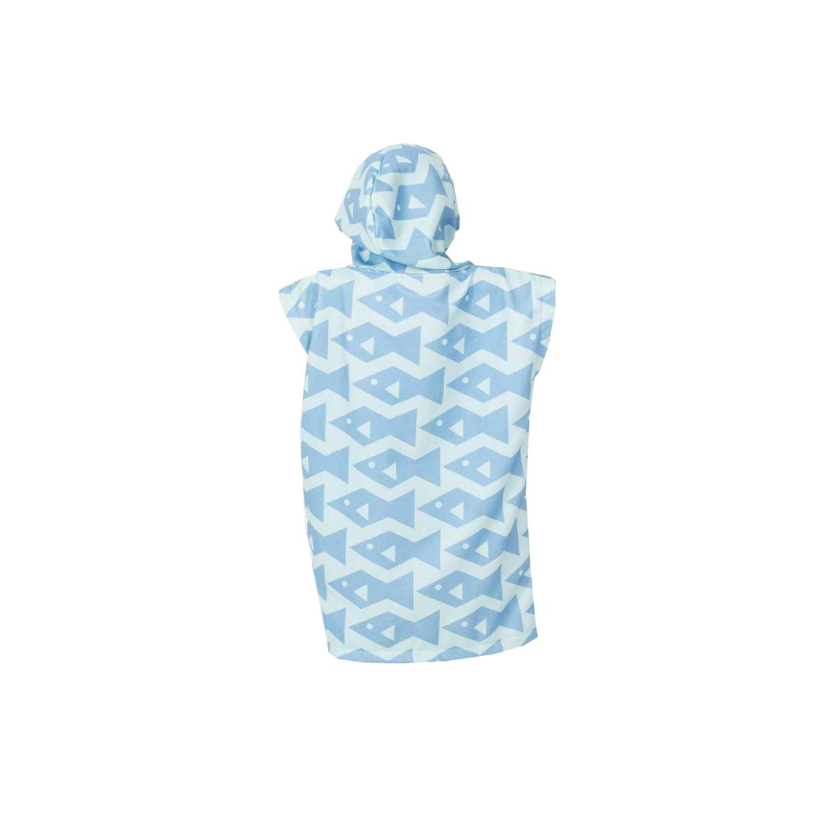 After Essentials Babies Poncho Towel – Square Fish