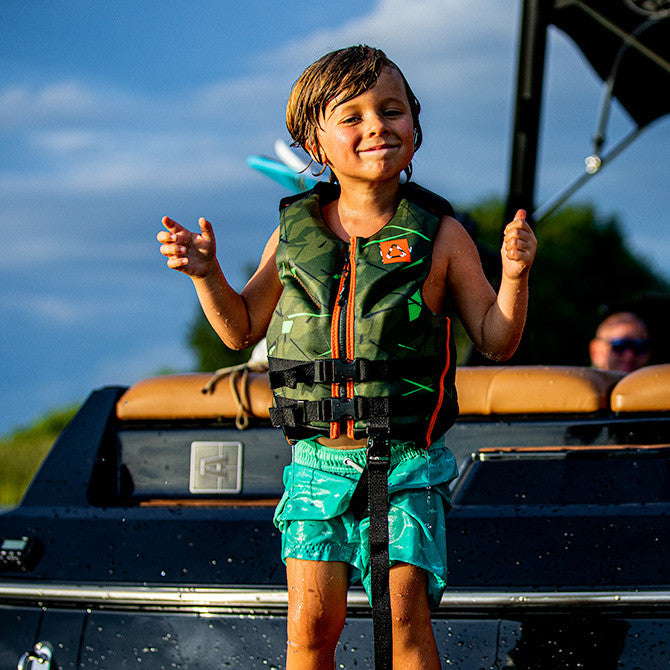 Follow Kids Pop ISO 100N Life Vest – Jungle