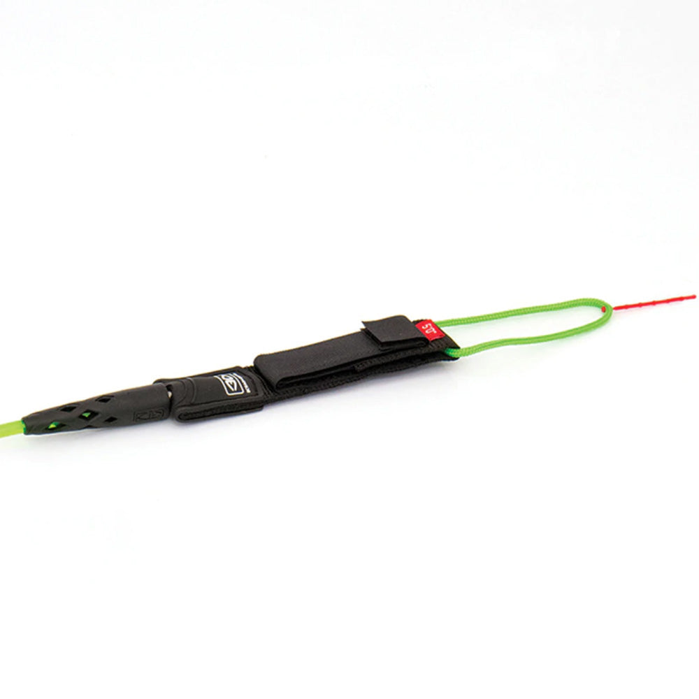Ocean & Earth Regular 8ft Moulded Leash - Lime