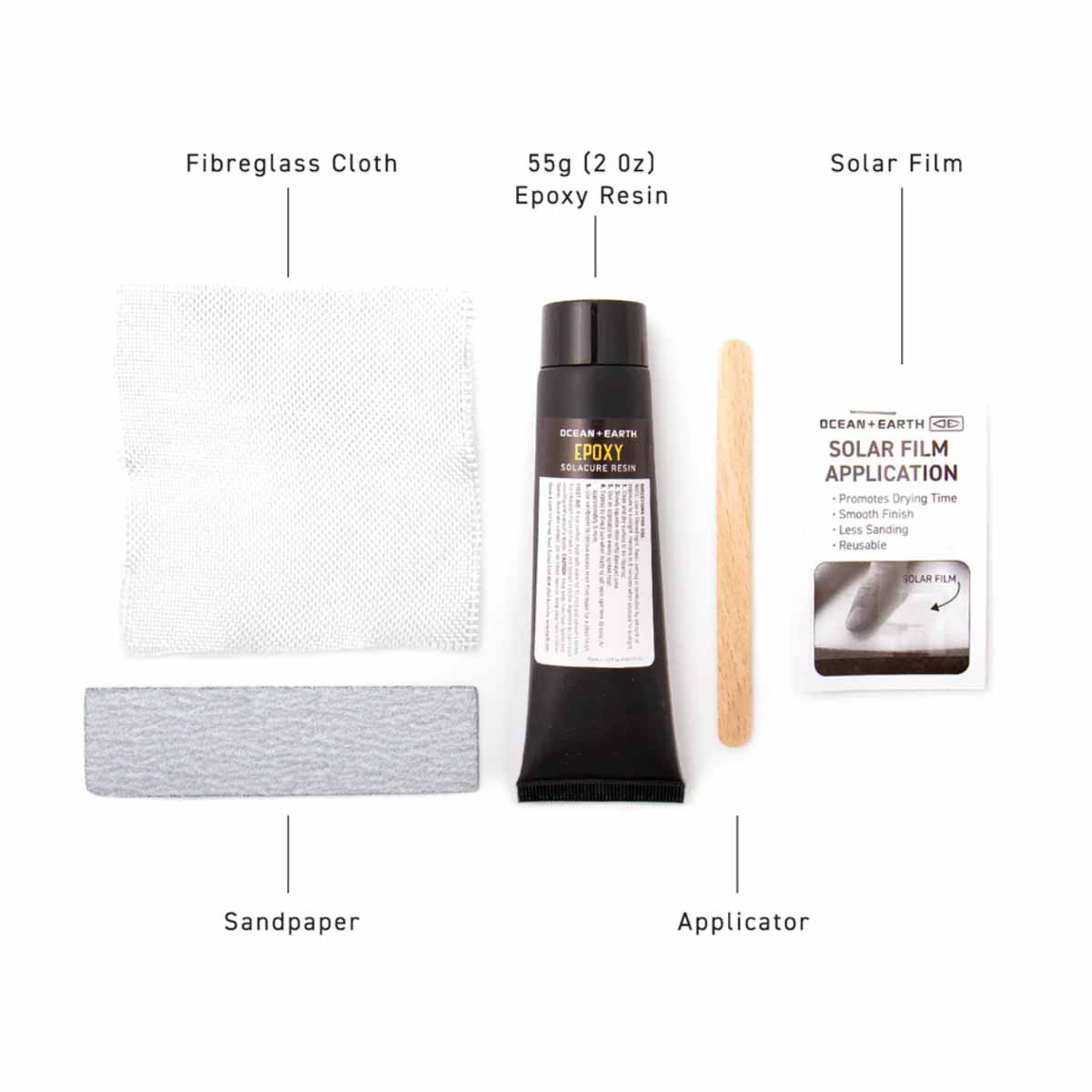 Ocean & Earth Epoxy Surfboard Repair Kit